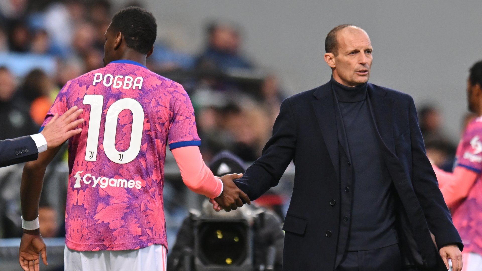 Paul Pogba Massimiliano Allegri Juventus 2022-23