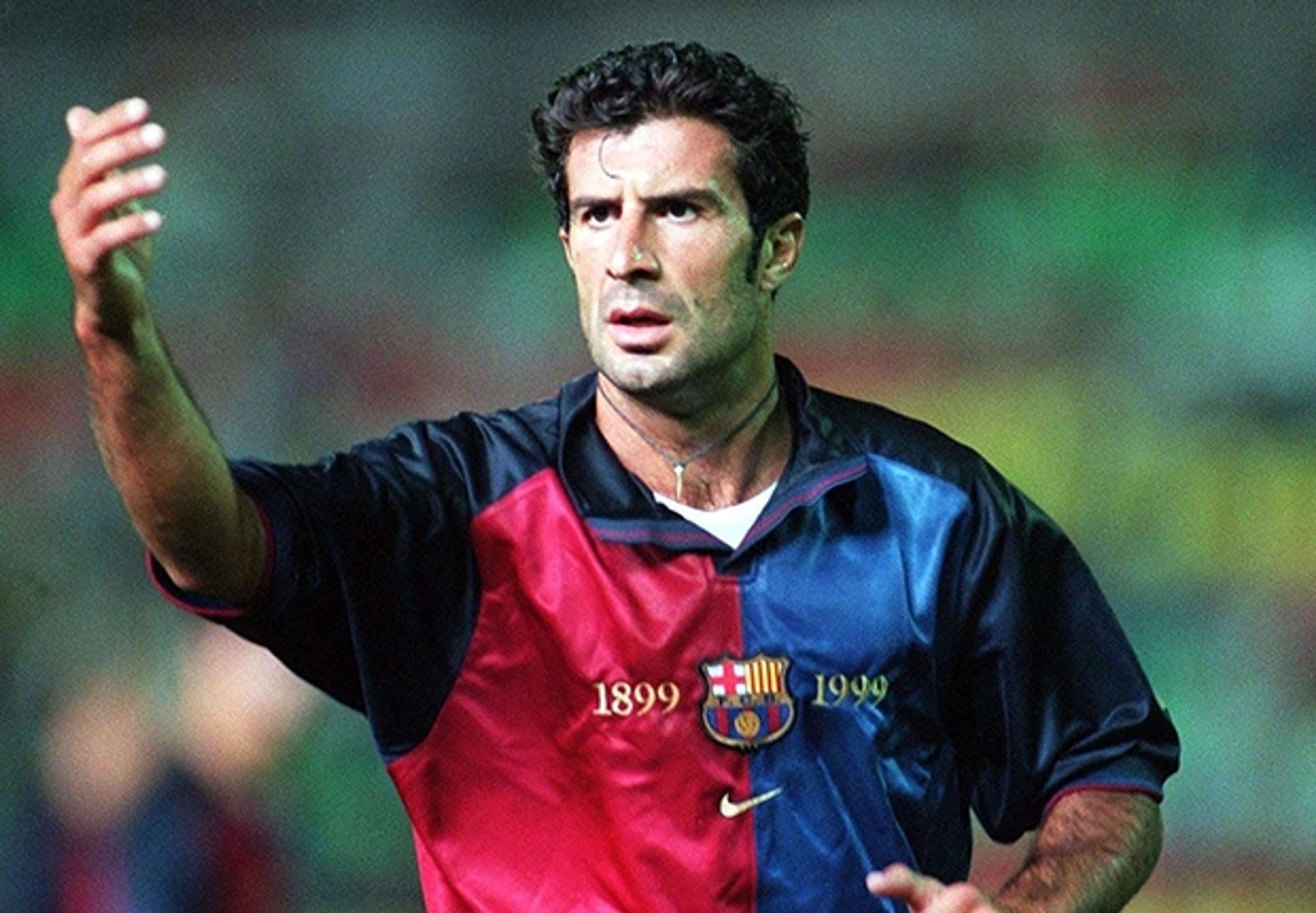 Luis Figo Barcelona La Liga 1999
