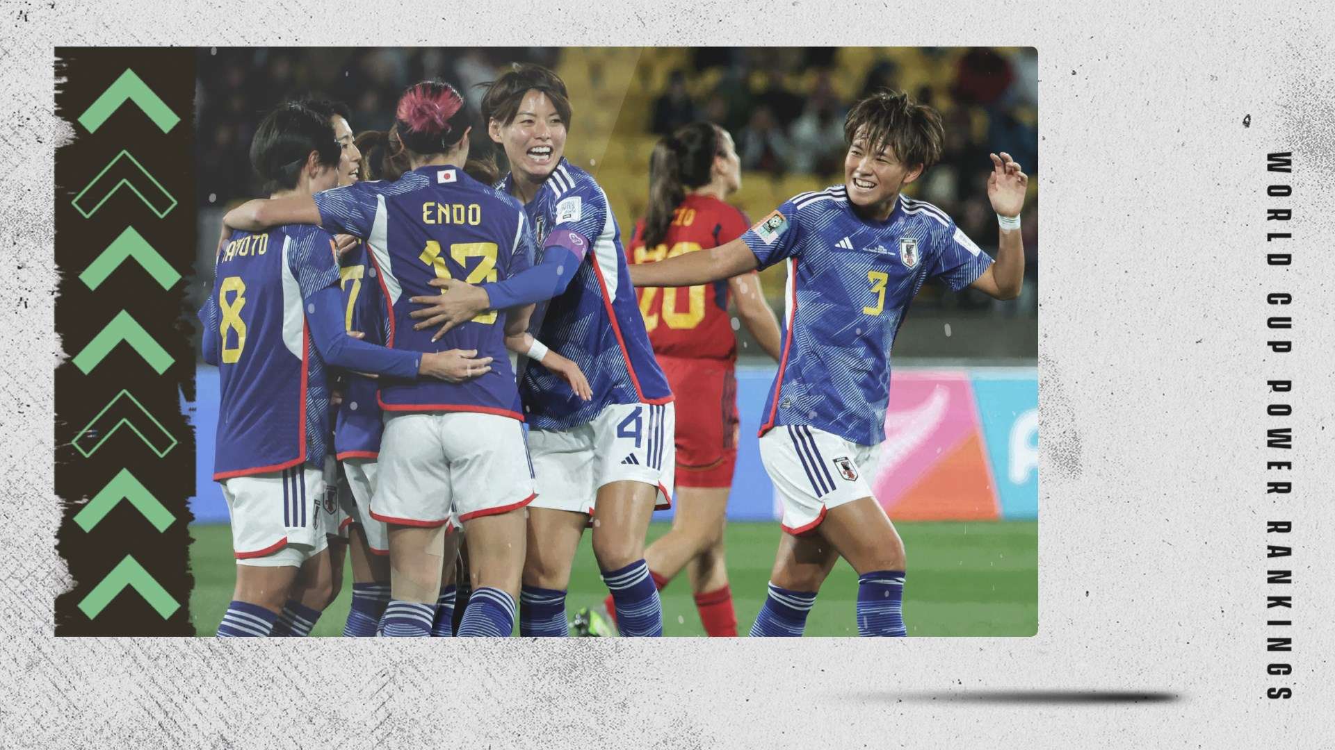Japan World Cup power rankings up