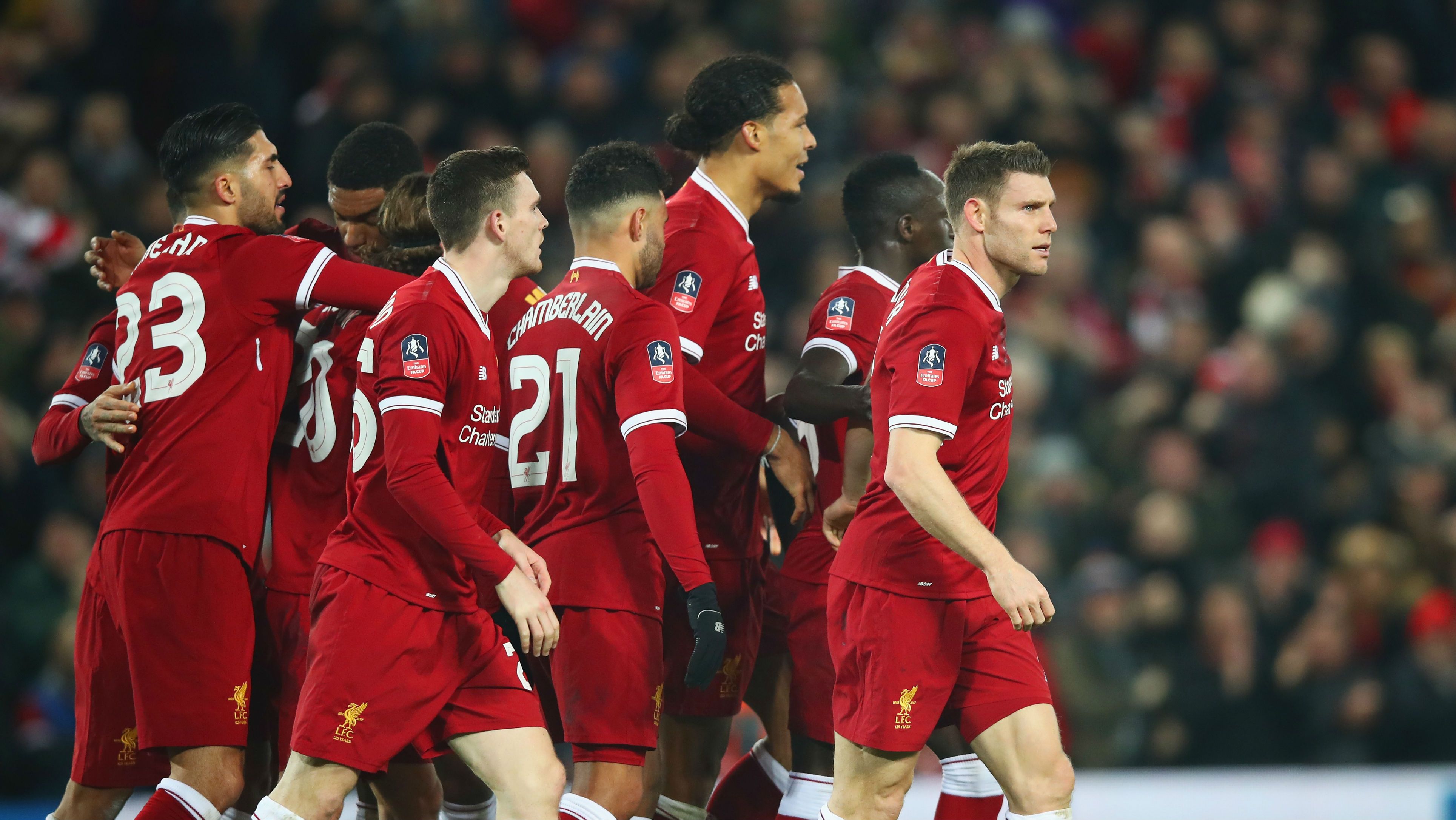 James Milner Liverpool Everton
