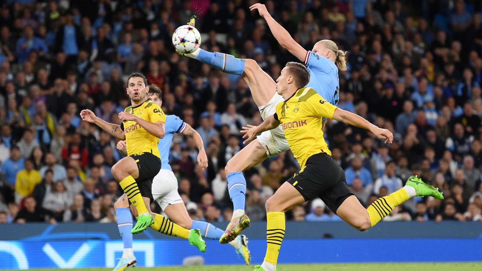 Erling Haaland Manchester City Borussia Dortmund 2022