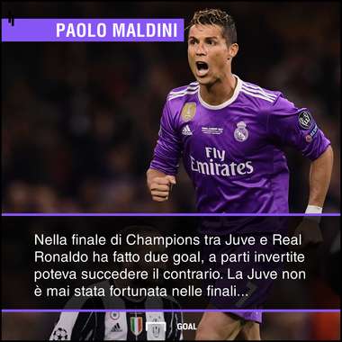 Maldini su CR7 Juventus