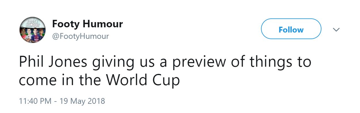 Reactions Phil Jones FA Cup