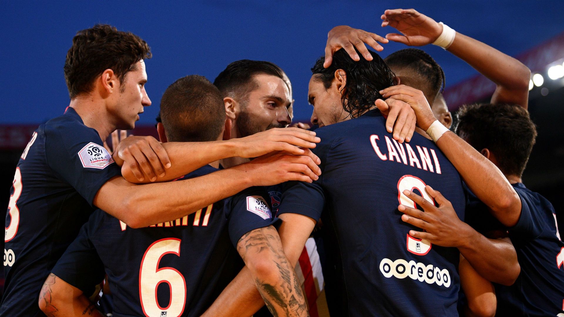 Edinson Cavani PSG Nimes Ligue 1 11082019