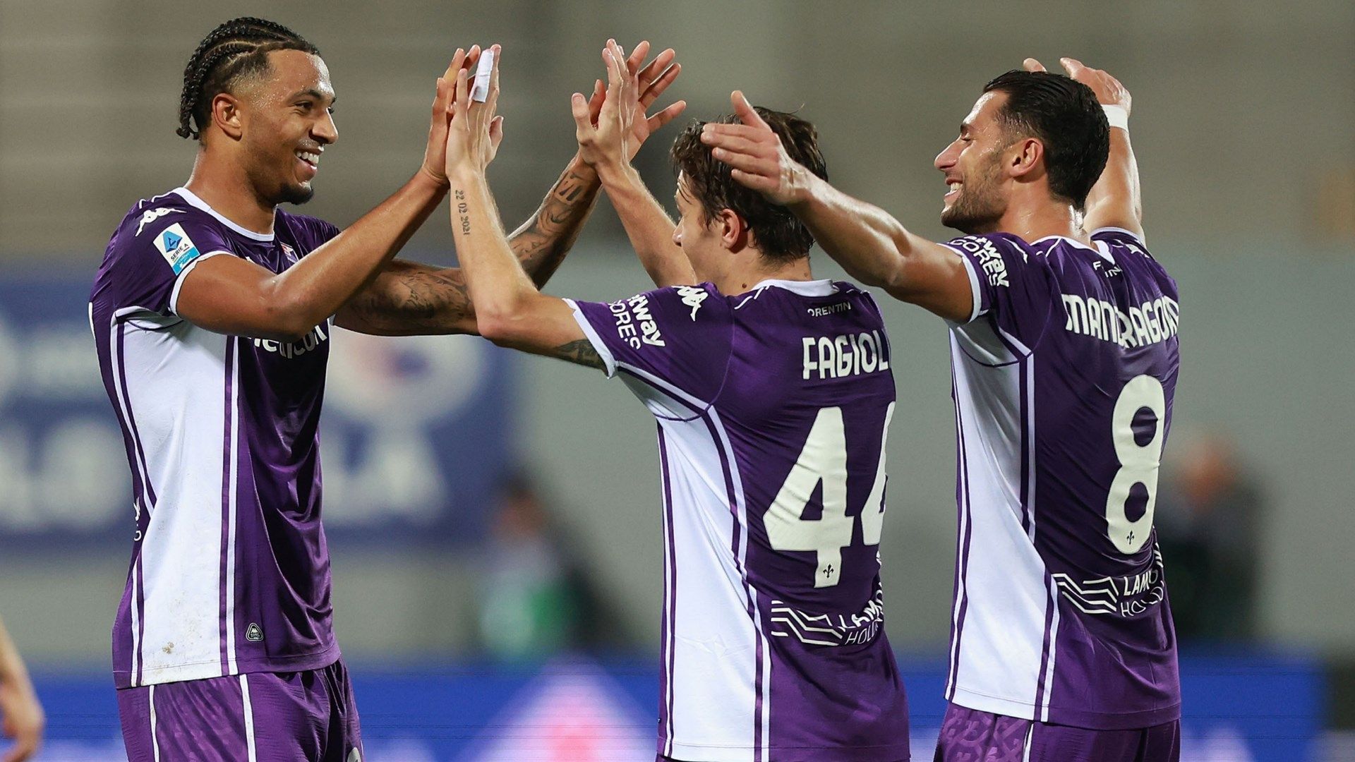  Fiorentina esultanza