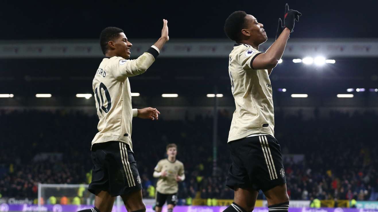 Anthony Martial Marcus Rashford Manchester United