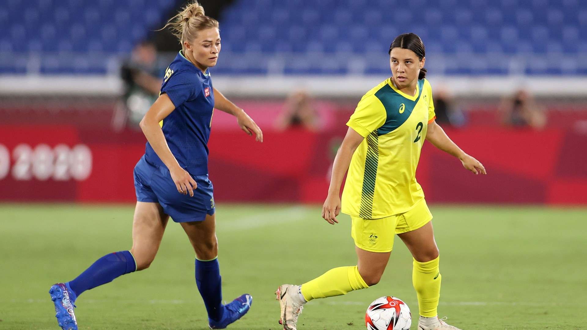 Sam Kerr Australia Sweden Tokyo 2020