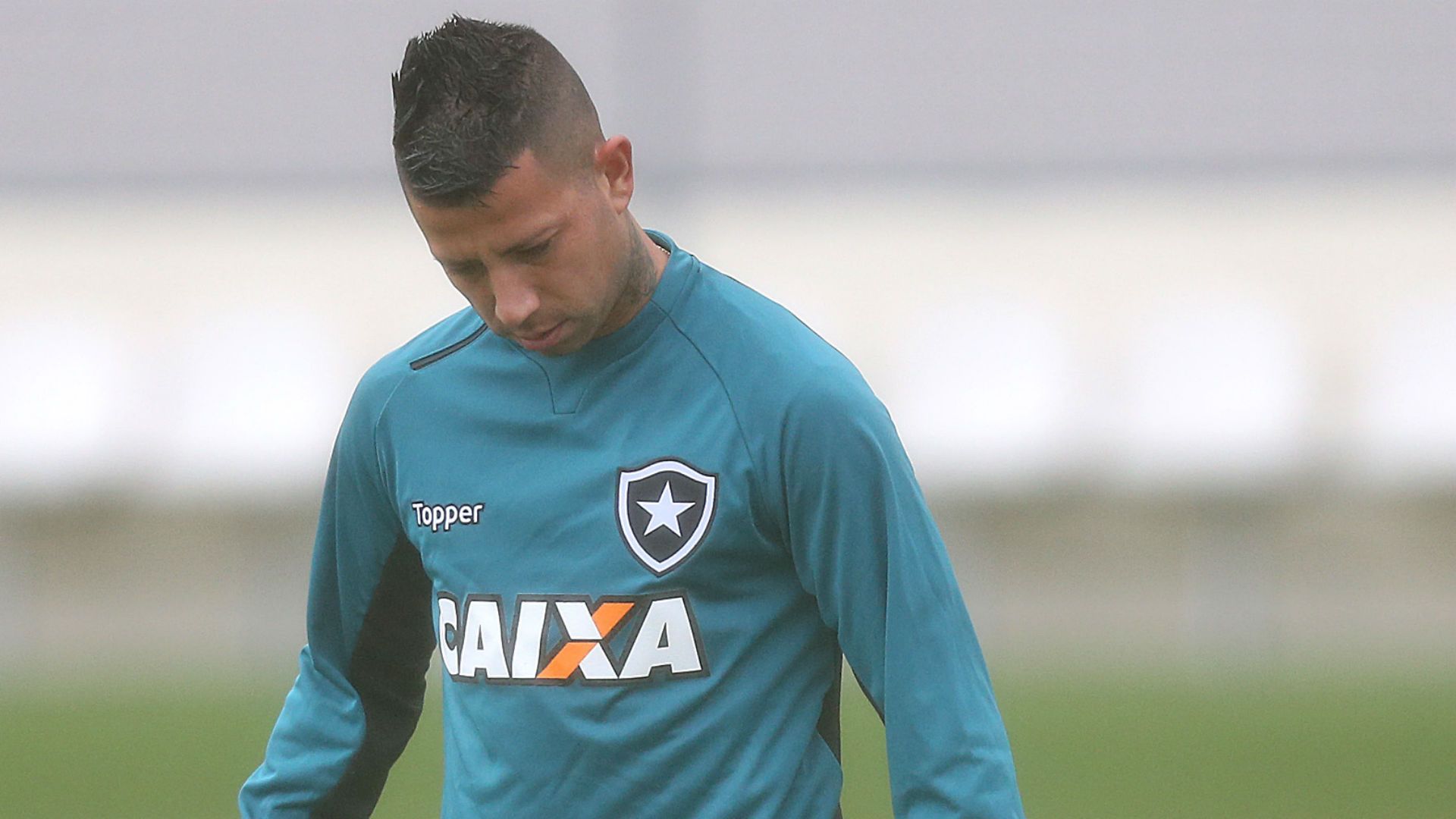 Leo Valencia Botafogo treino 19 07 2017