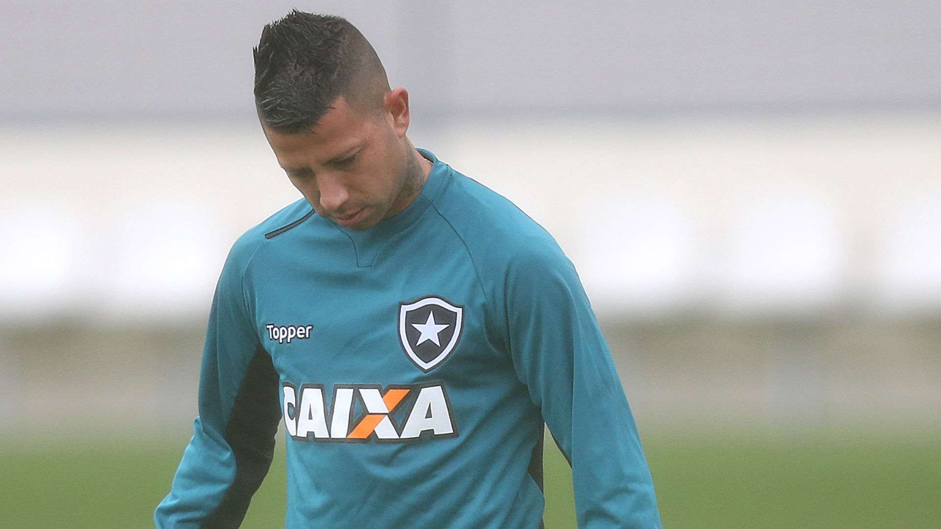 Leo Valencia Botafogo treino 19 07 2017