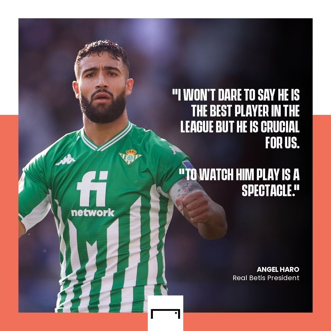 Nabil Fekir Angel Haro Real Betis 2021-22 GFX