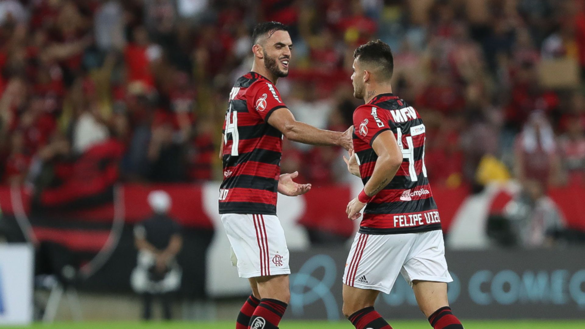 Felipe Vizeu Rhodolfo Flamengo Corinthians Brasileirao Serie A 03062018