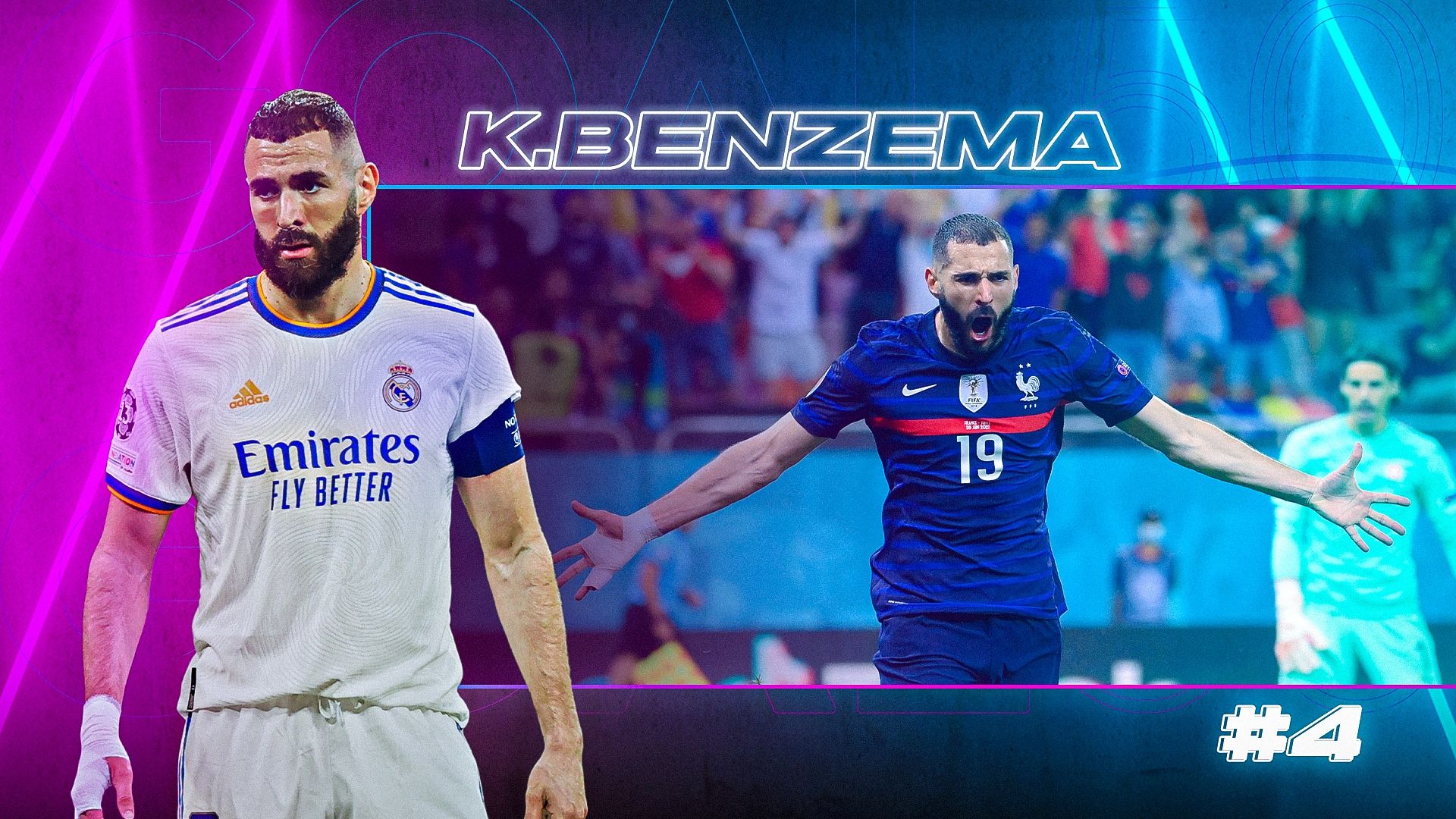 GOAL50 2022 Karim Benzema GFX Ranking