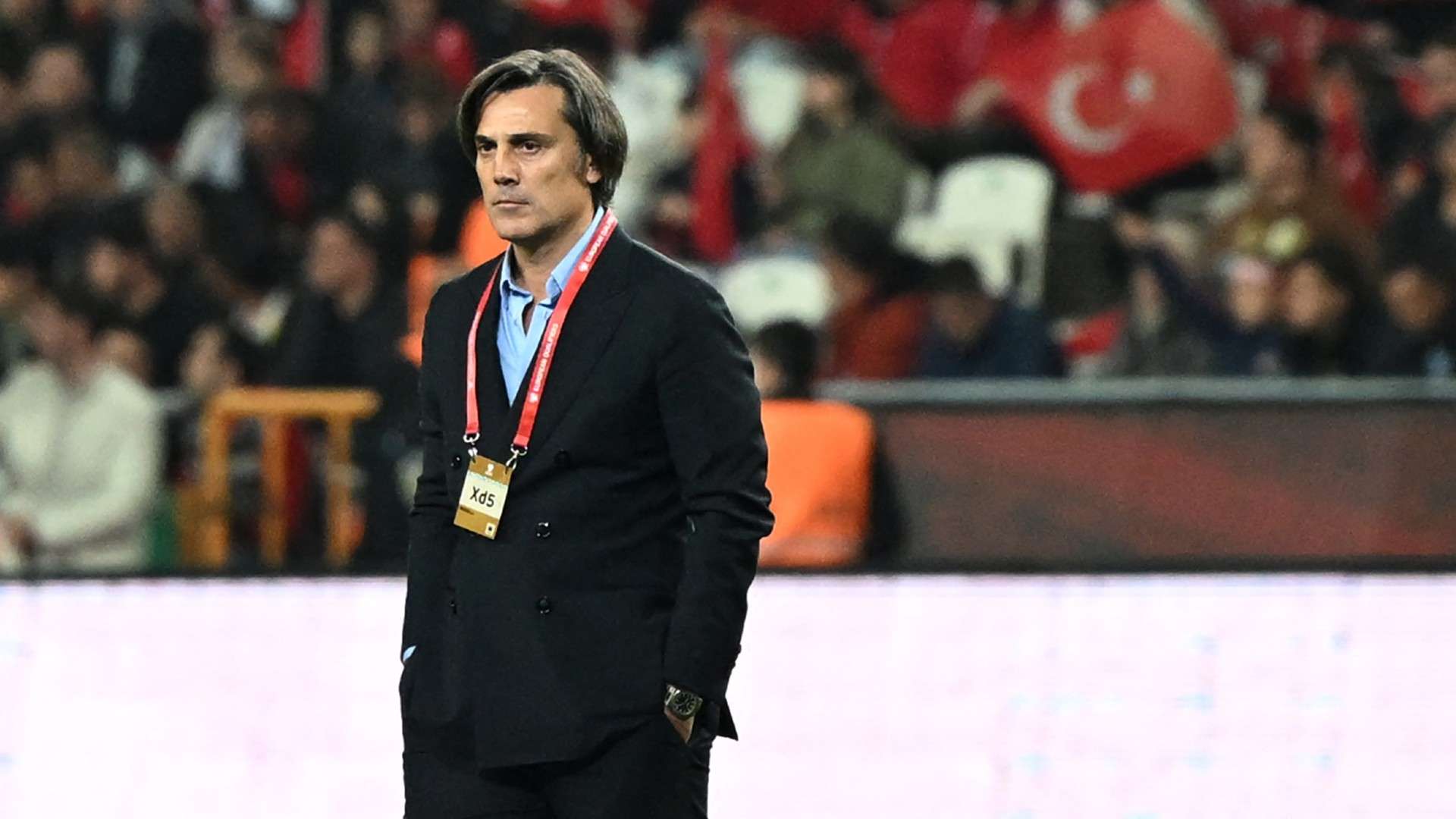 Turkey's Italian head coach Vincenzo Montella