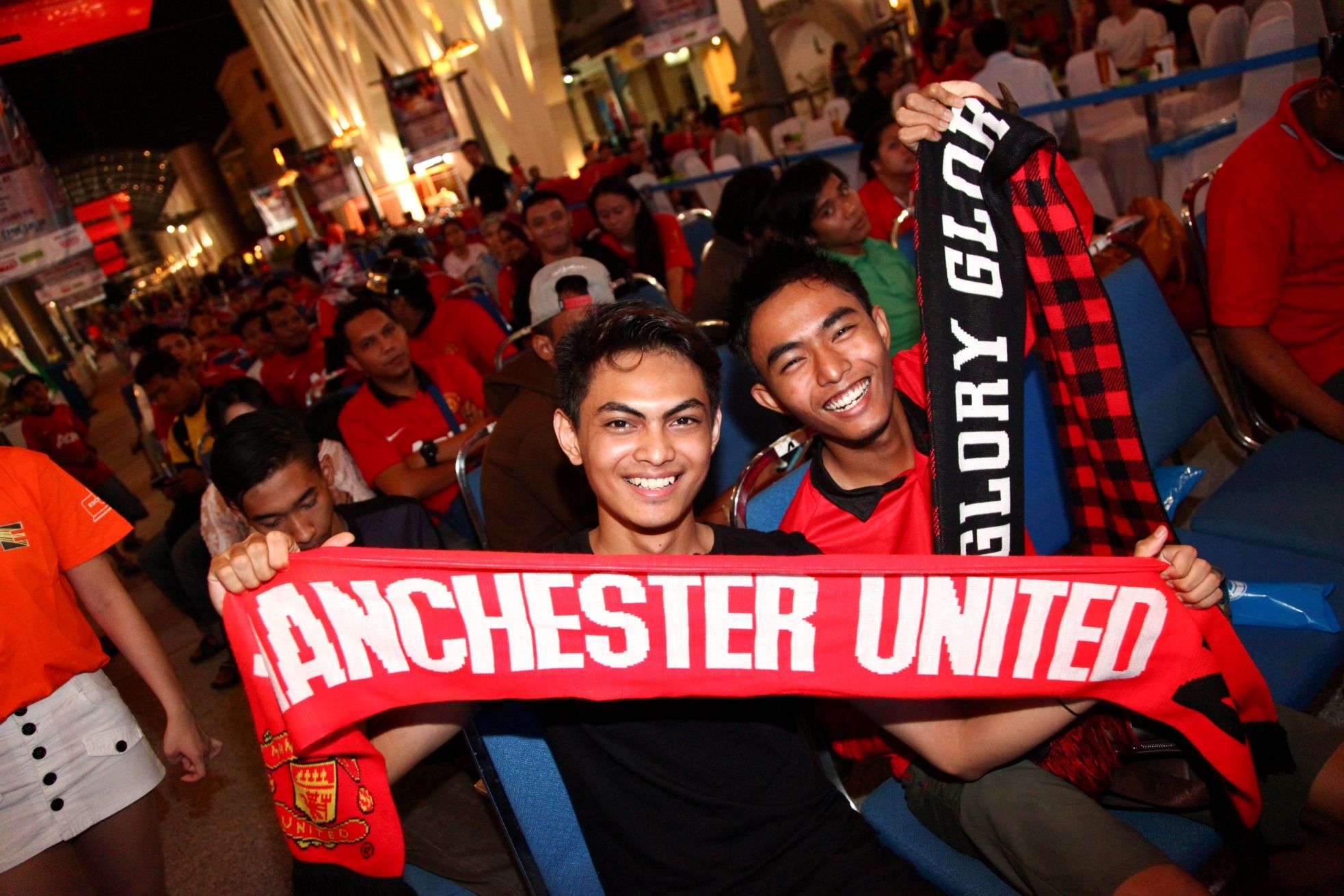 Manchester United Fans @ Fox Sports BPL Live Screening