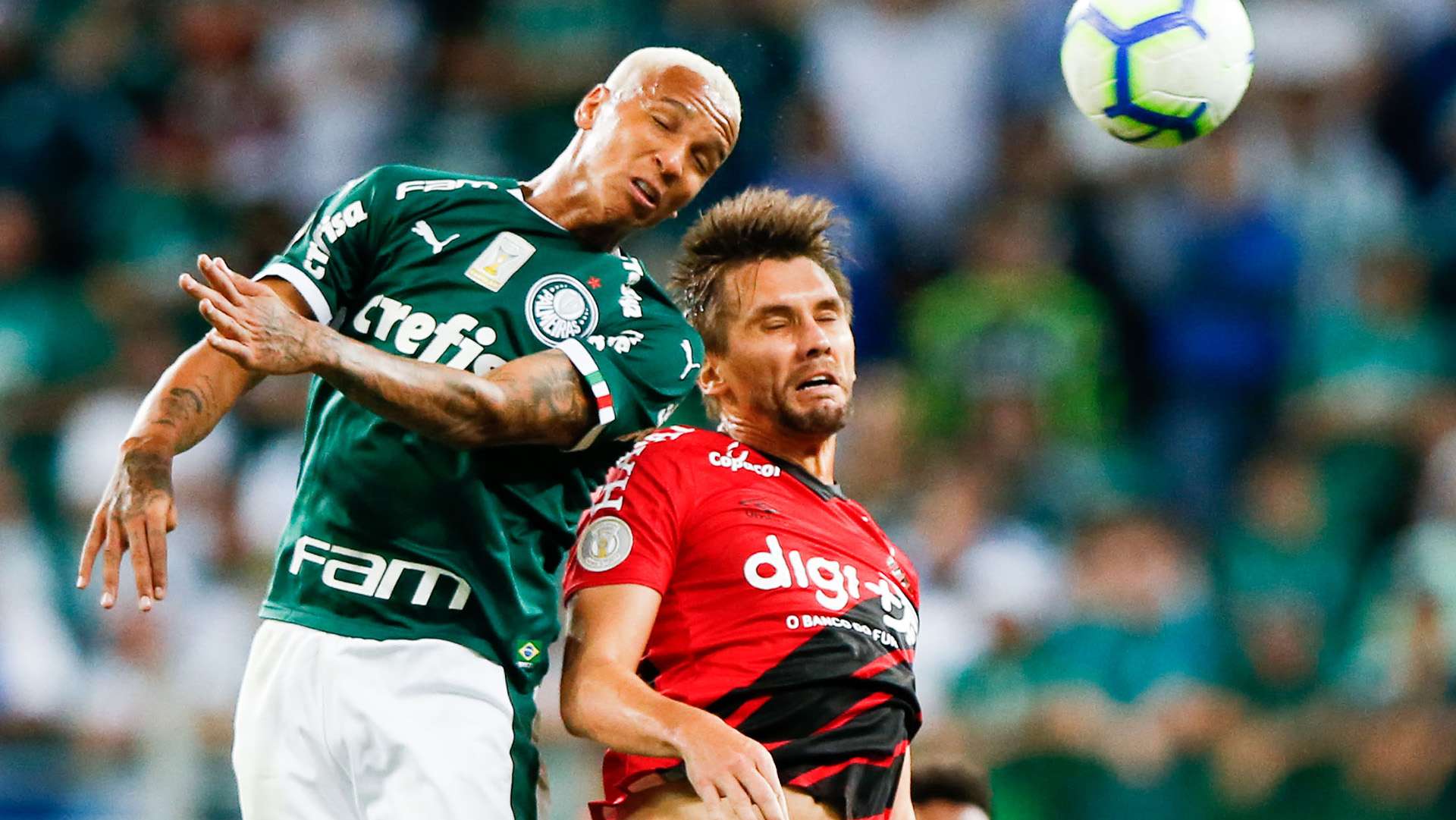 Deyverson Paulo André Palmeiras Athletico Brasileirão Série A 08062019