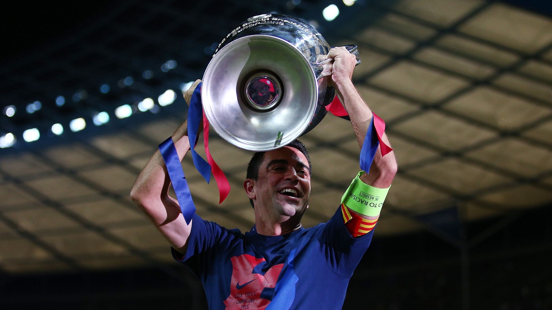 Xavi Barcelona celebrate Juventus Barcelona Champions League final 06062015