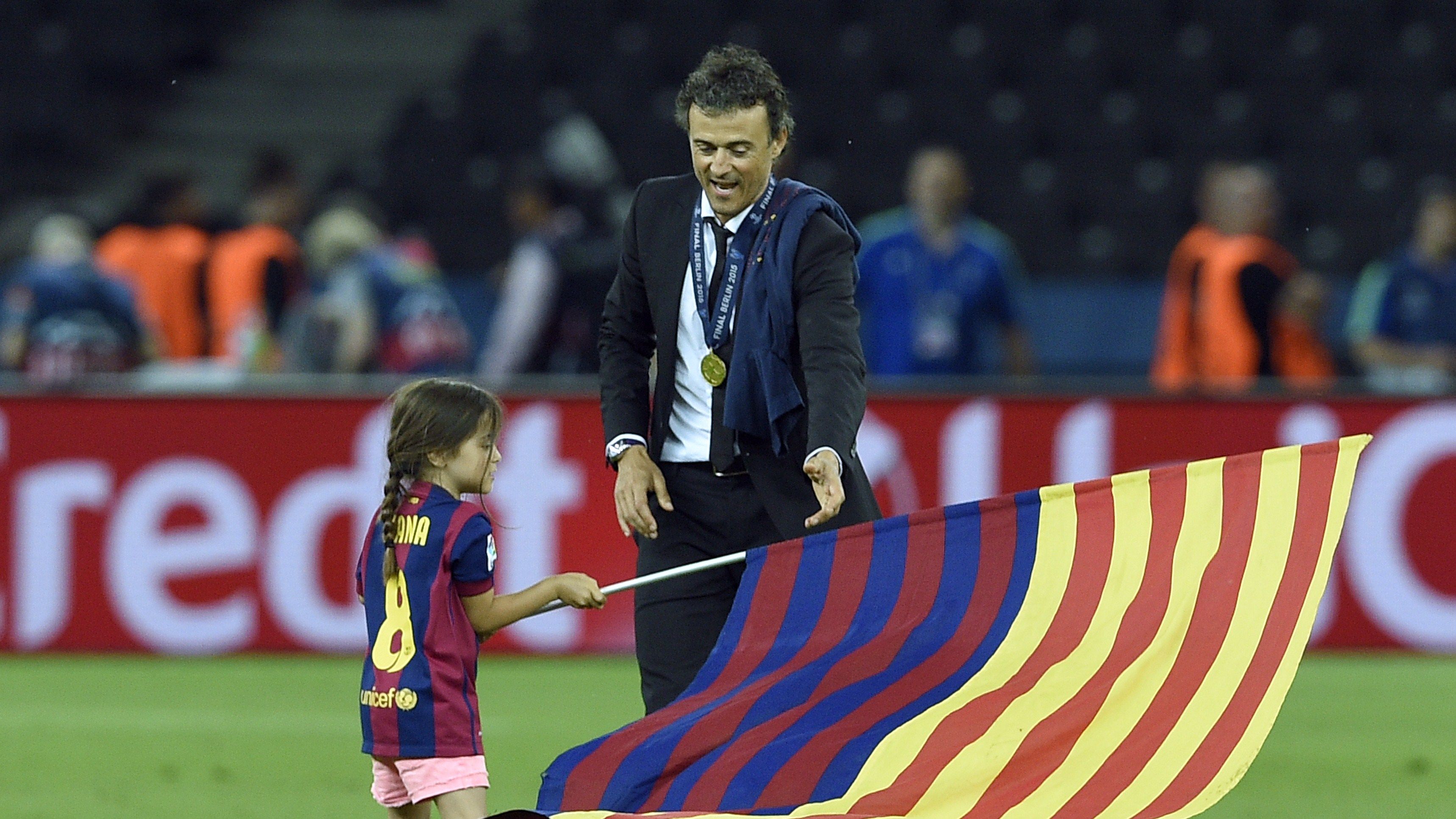 Luis Enrique daughter Xana 2015