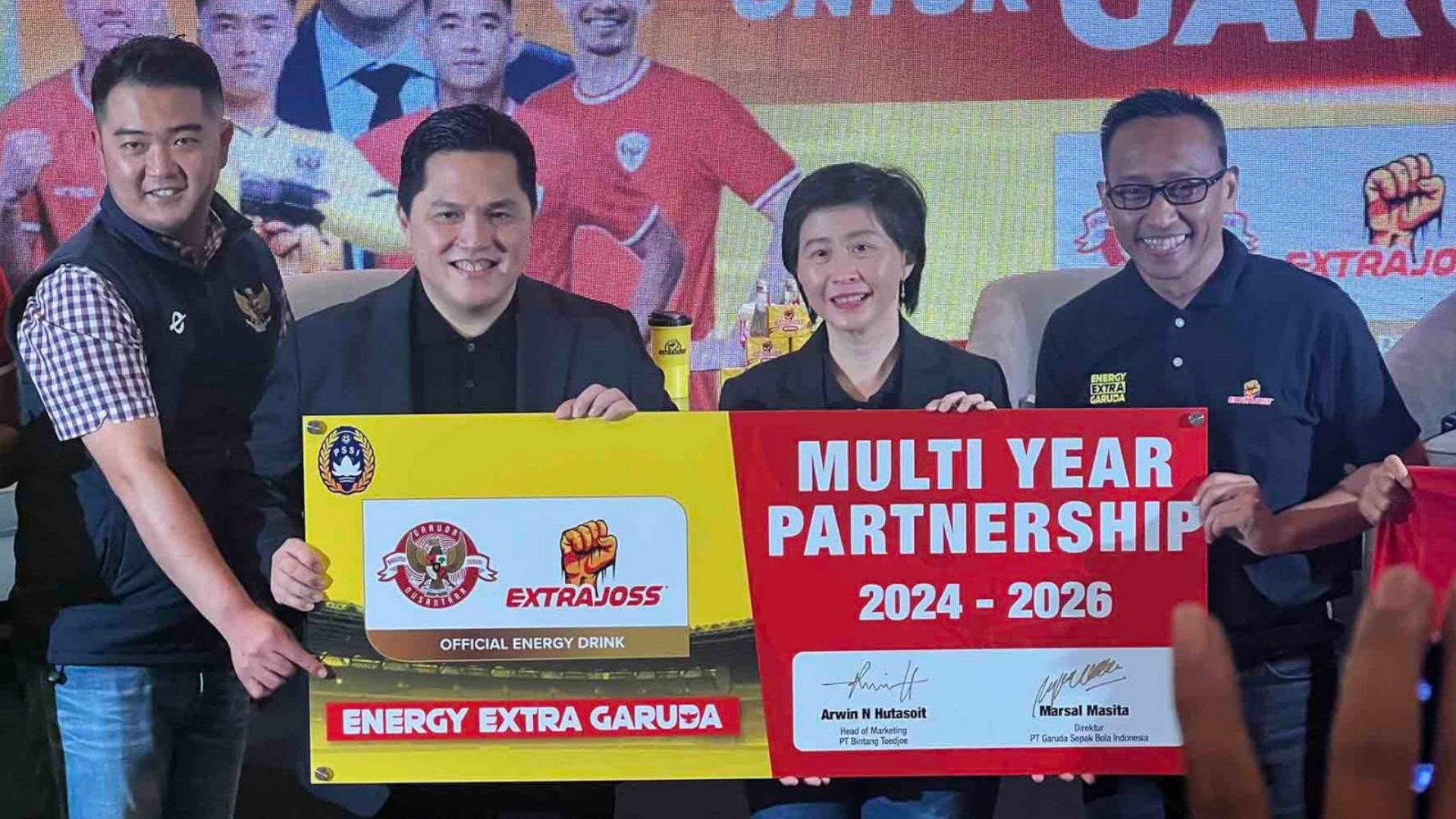 Timnas Indonesia x Extra Joss