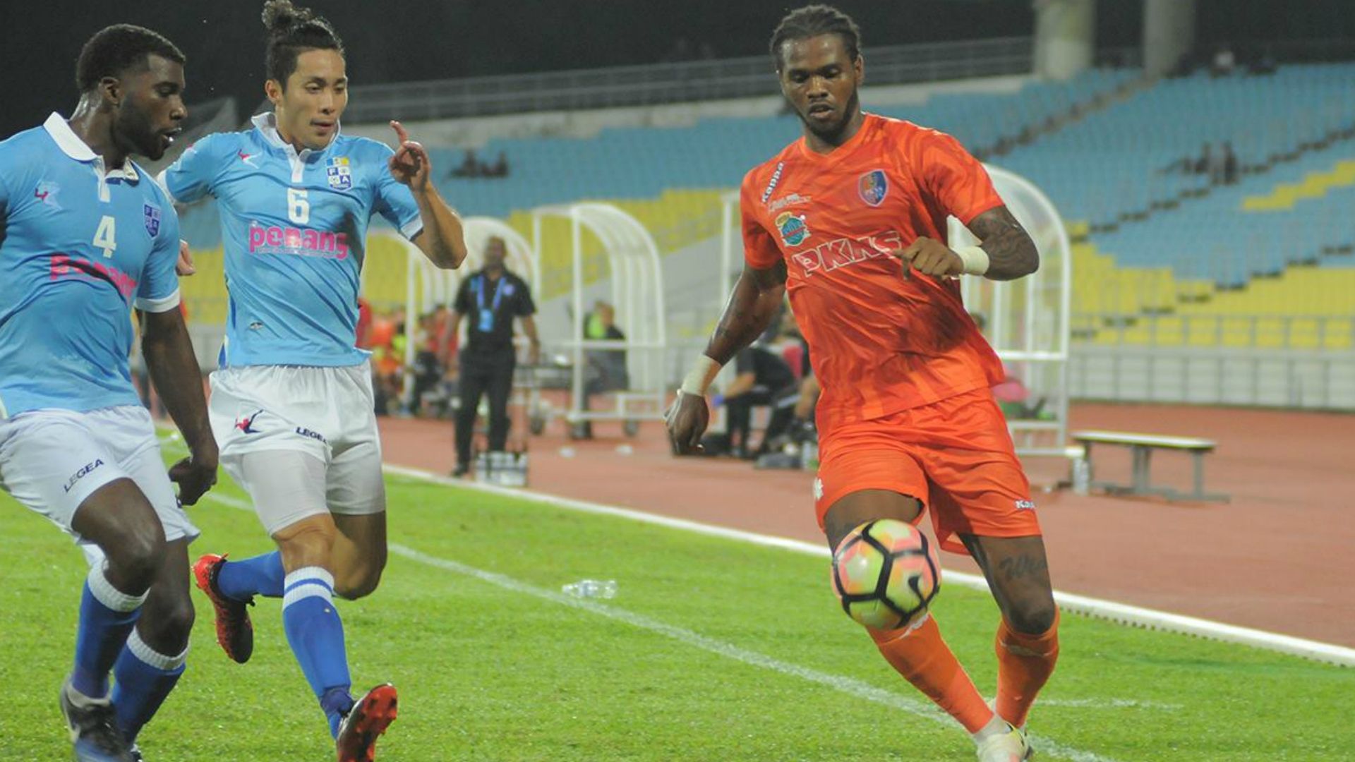 Patrick Ronaldinho Wleh, PKNS, Penang, Super League, 11/07/2017