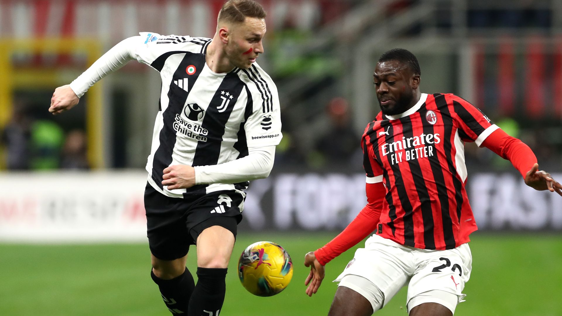 Fofana Milan Juventus Serie A