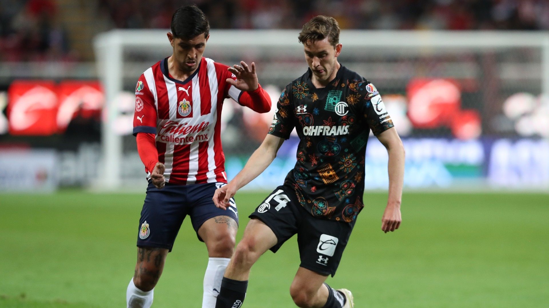 Víctor Guzmán Marcel Ruiz Chivas Toluca Clausura 2023