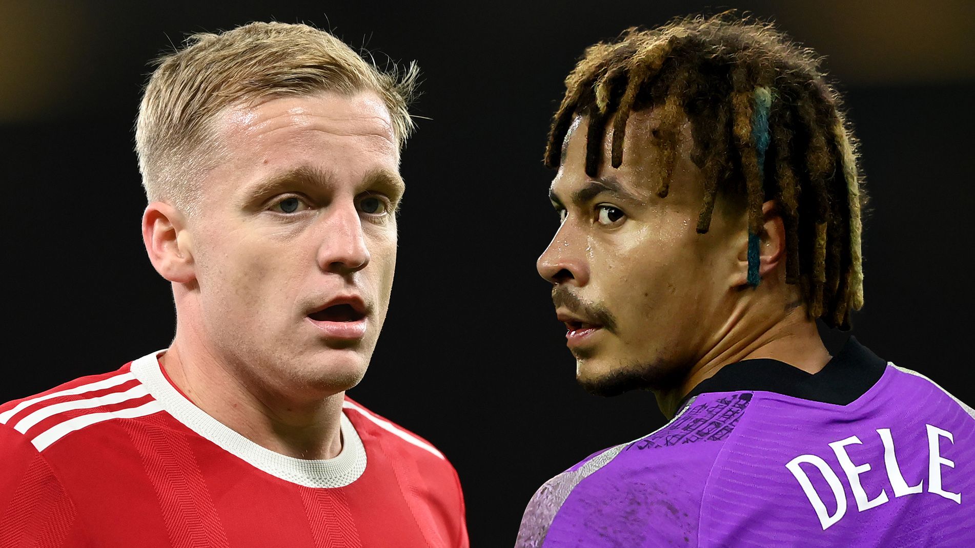 Donny van de Beek Dele Alli Man Utd Tottenham