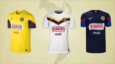Uniformes Club América 12-13