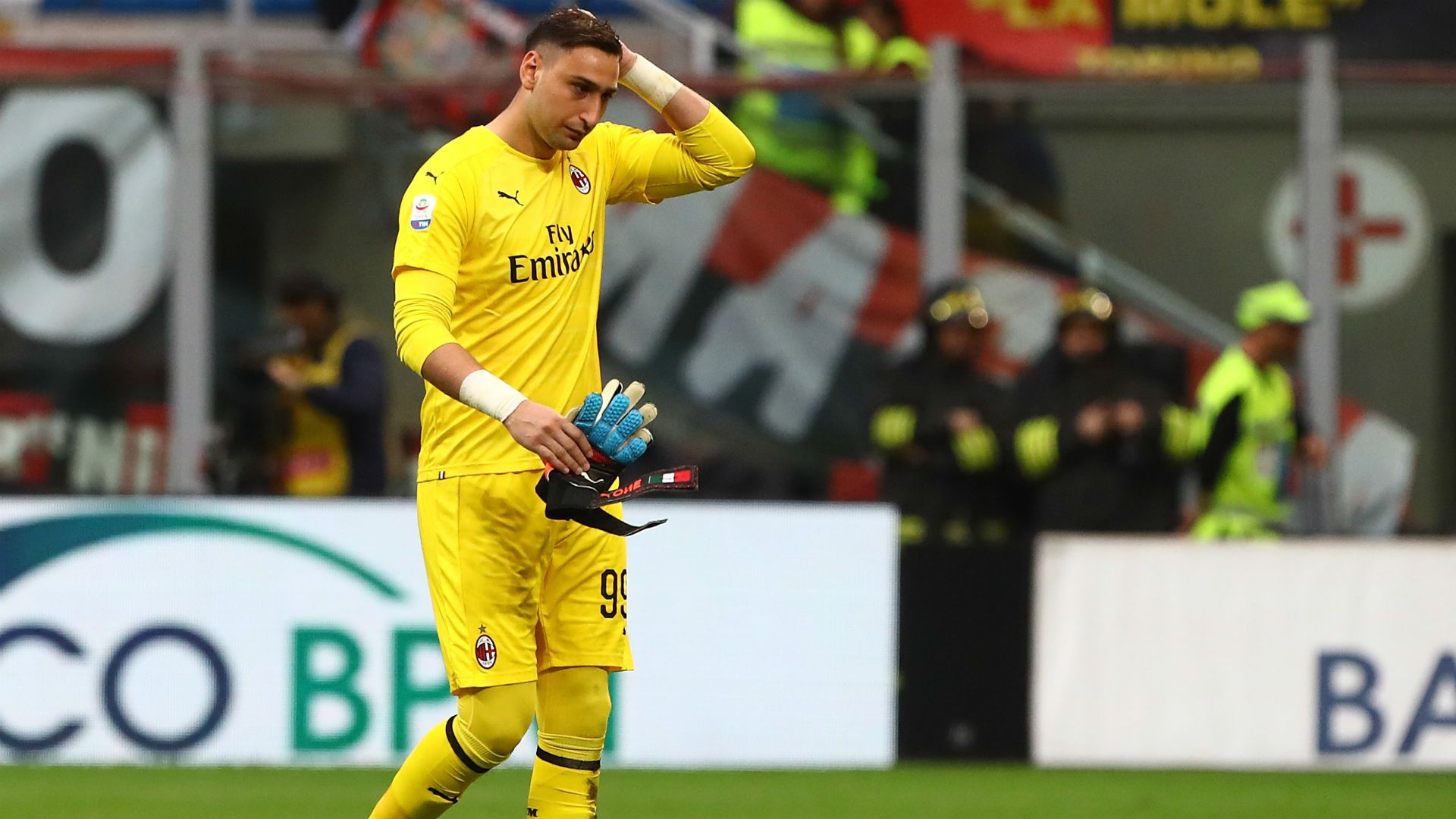 Gianluigi Donnarumma Milan Udinese Serie A