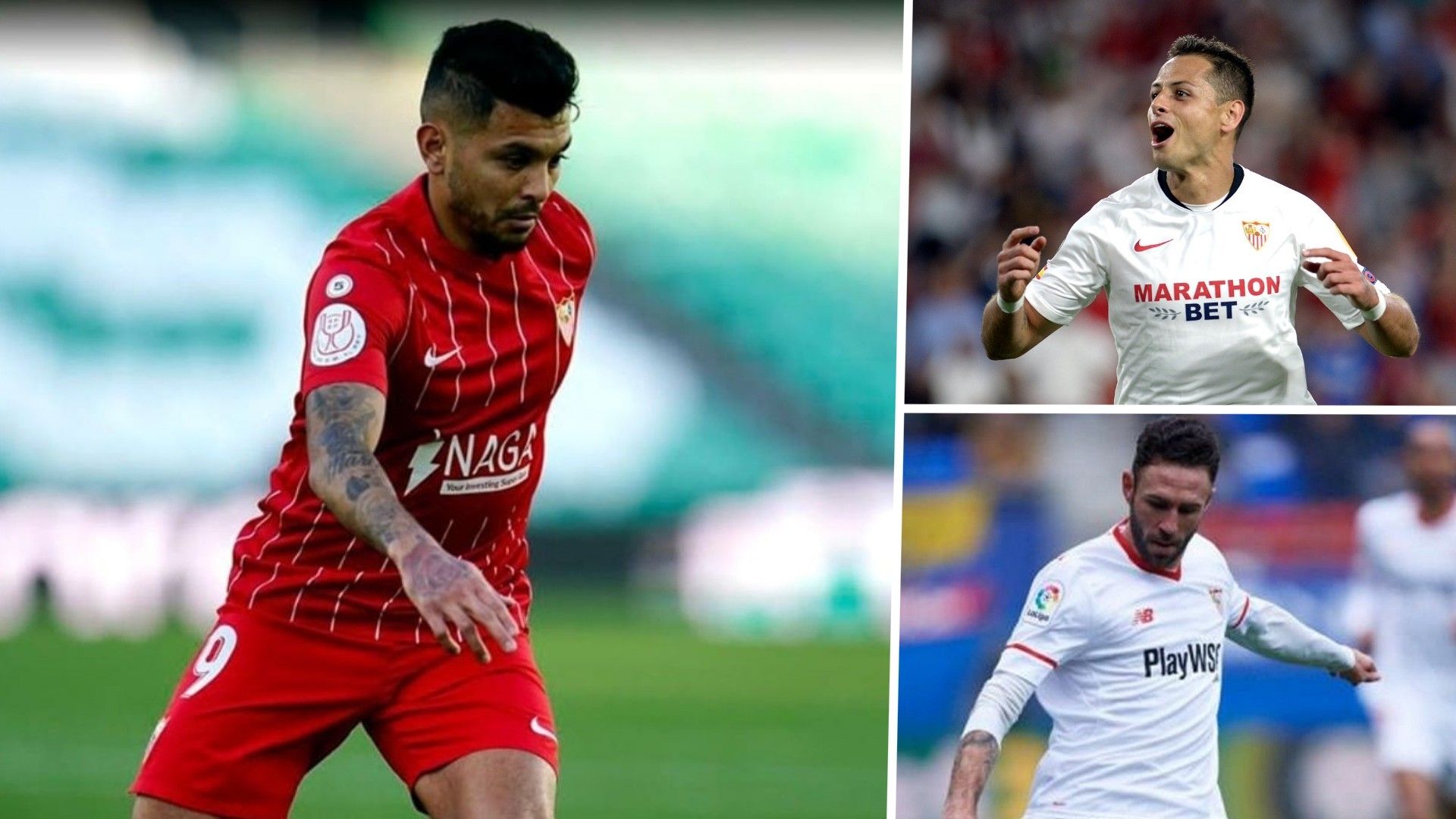 Tecatito Corona Chicharito Hernández Miguel Layún Sevilla