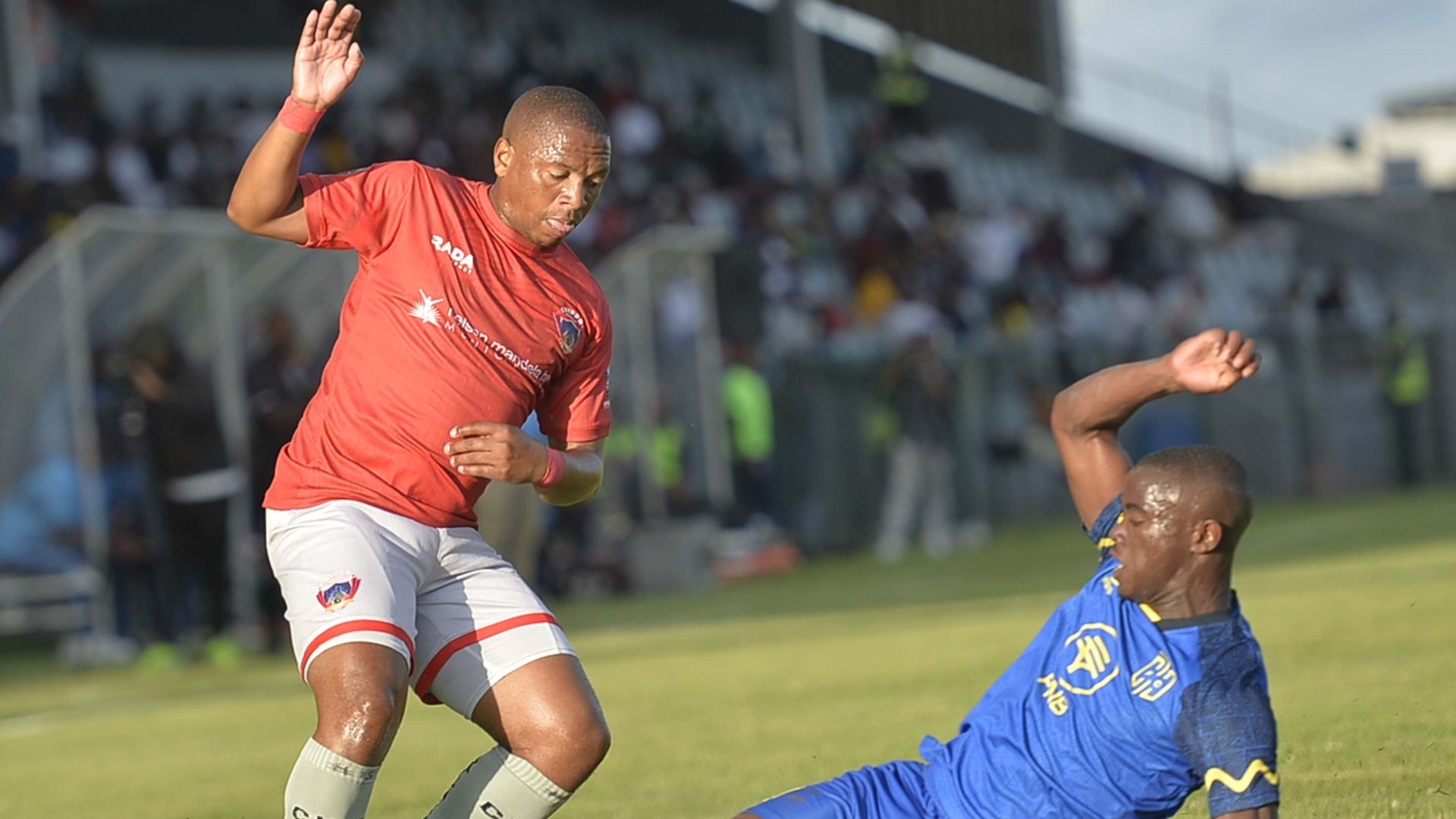 Andile Jali and Prins Tjiueza, Chippa United vs Cape Town City