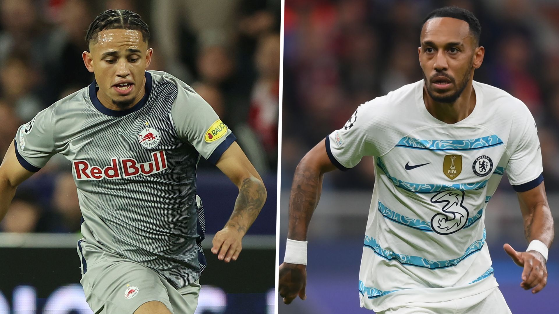 RB Salzbourg Okafor Chelsea Aubameyang