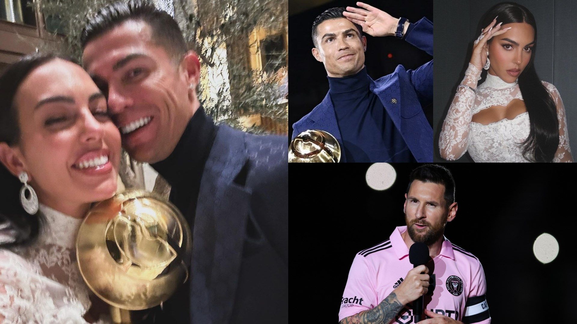 Georgina Rodriguez Cristiano Ronaldo Lionel Messi