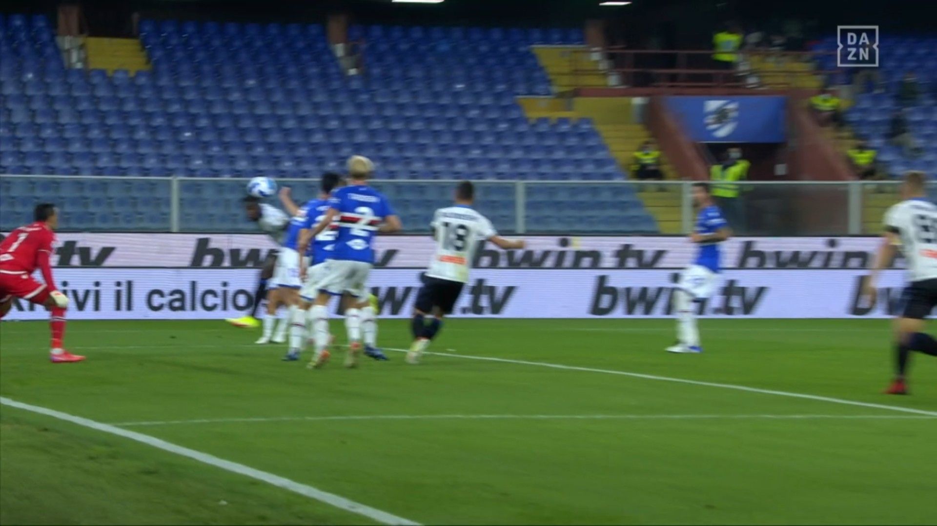 Askildsen Zapata Sampdoria Atalanta 27102021