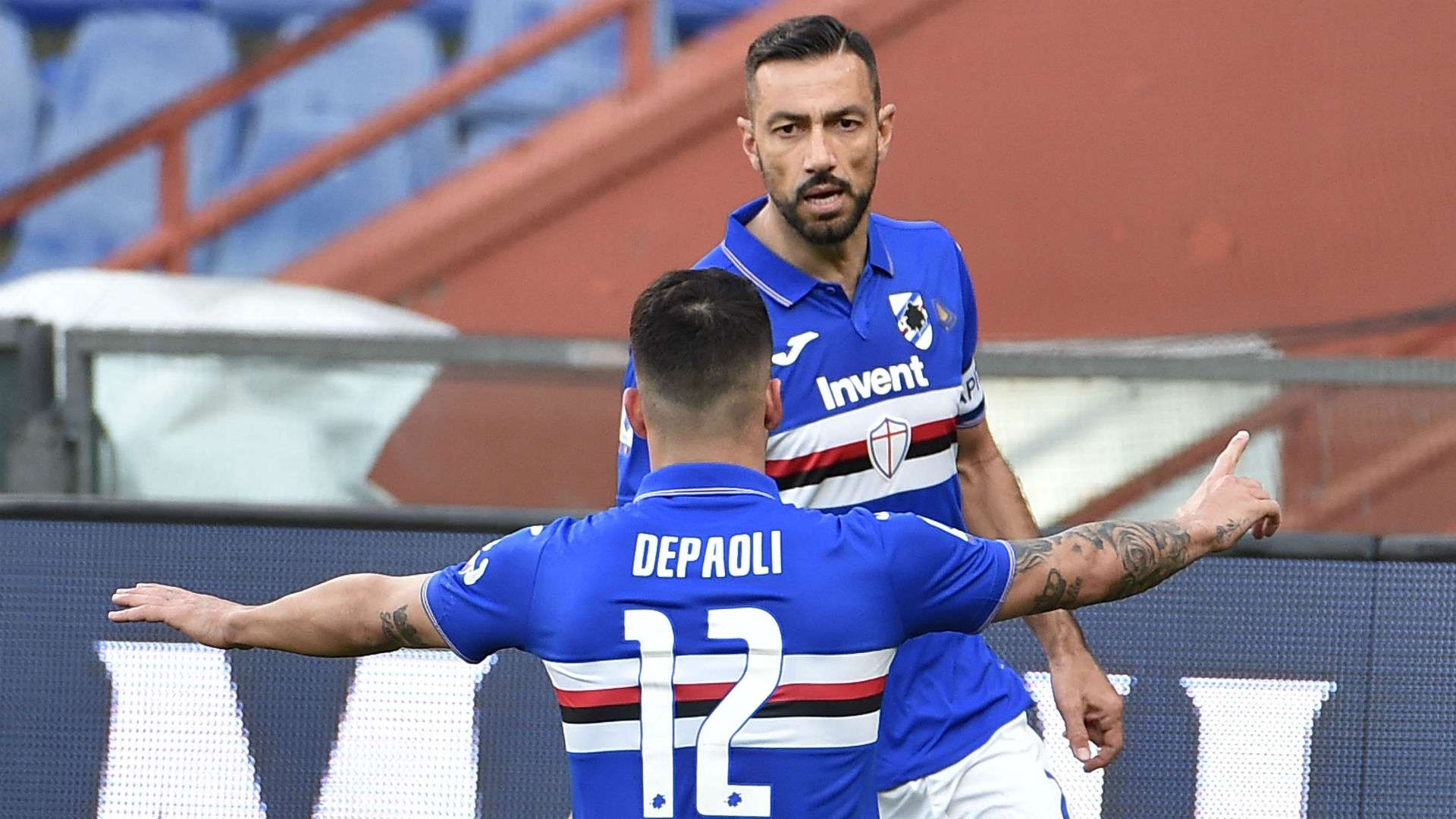 Sampdoria Verona Depaoli Quagliarella