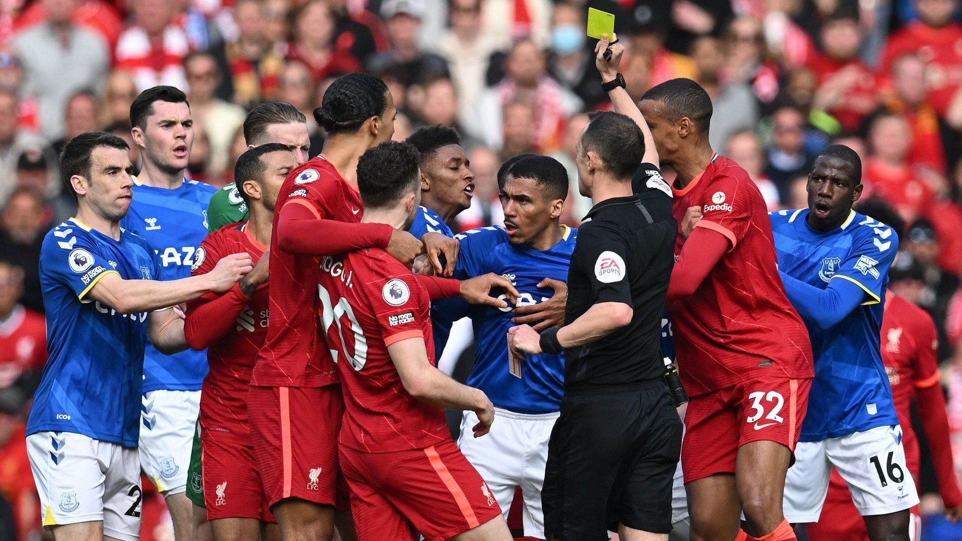 Liverpool vs Everton Premier League 2021-22