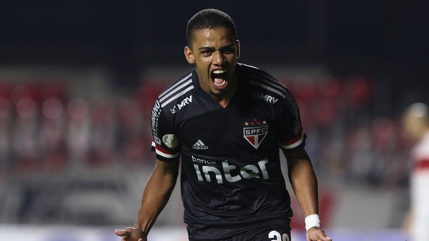 Brenner São Paulo 3 x 0 Atlético-GO Brasileirão 2020