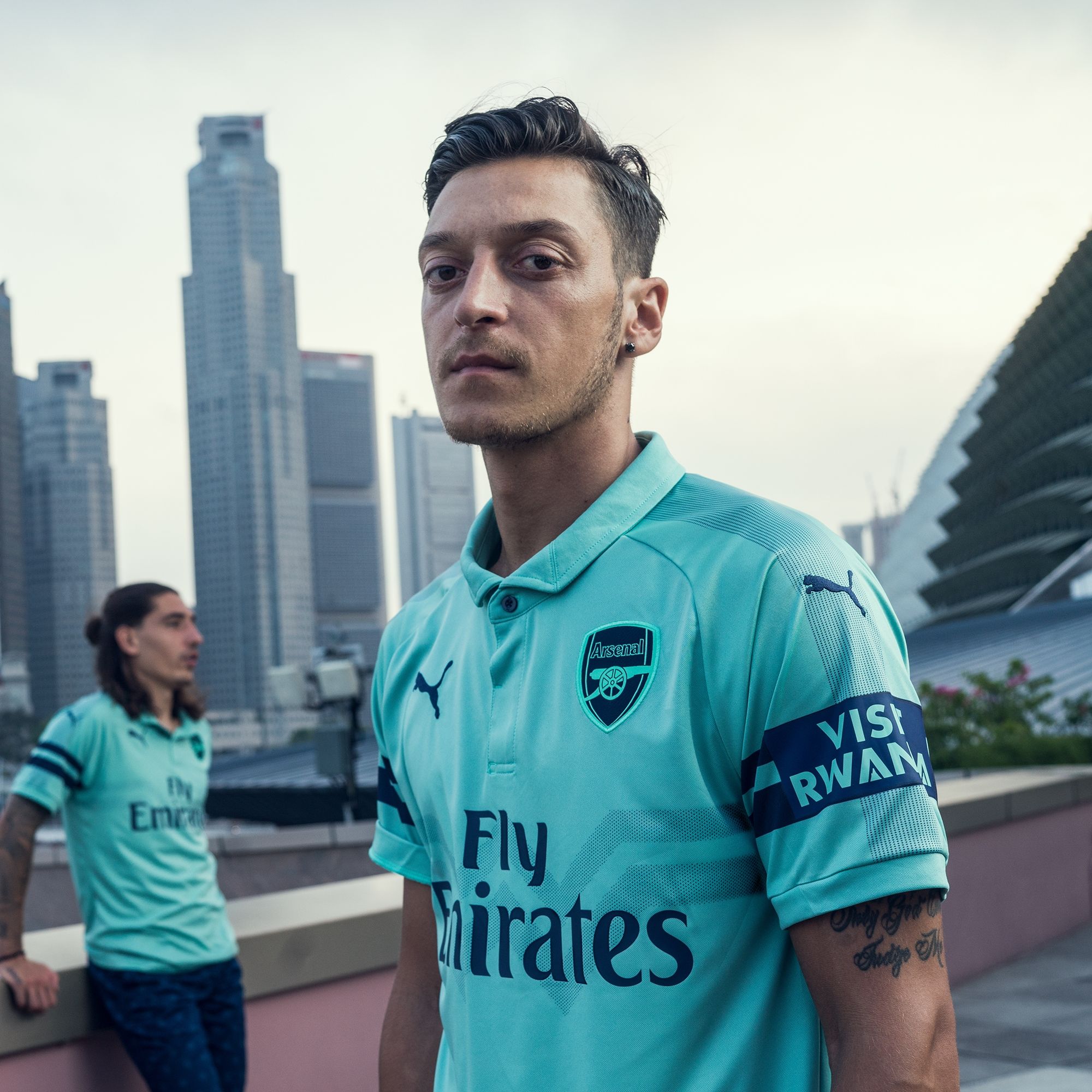 Mesut Ozil Arsenal third kit