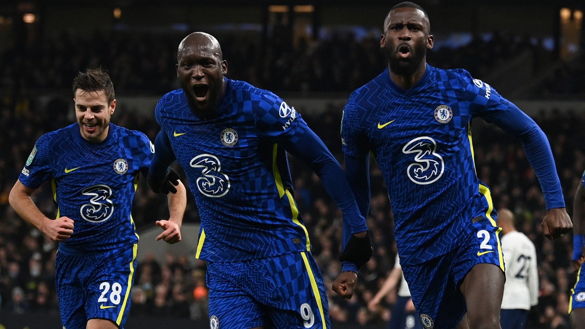 Lukaku Rudiger Chelsea 2022