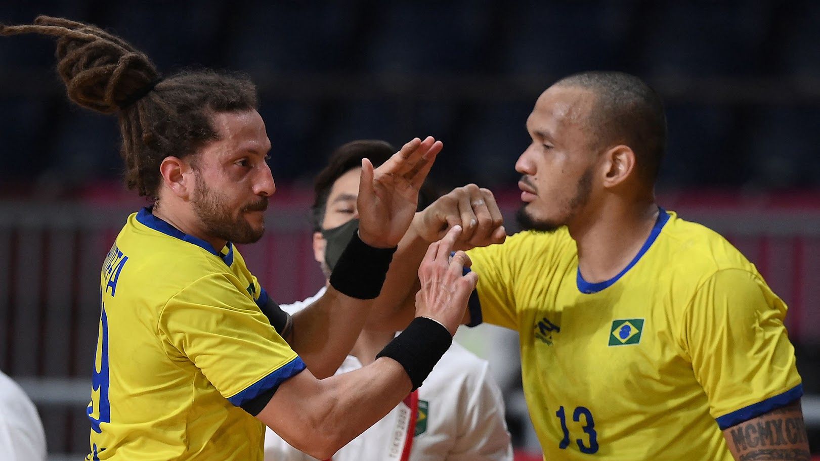Chiuffa e Rogério Moraes, Handebol Masculino, Brasil