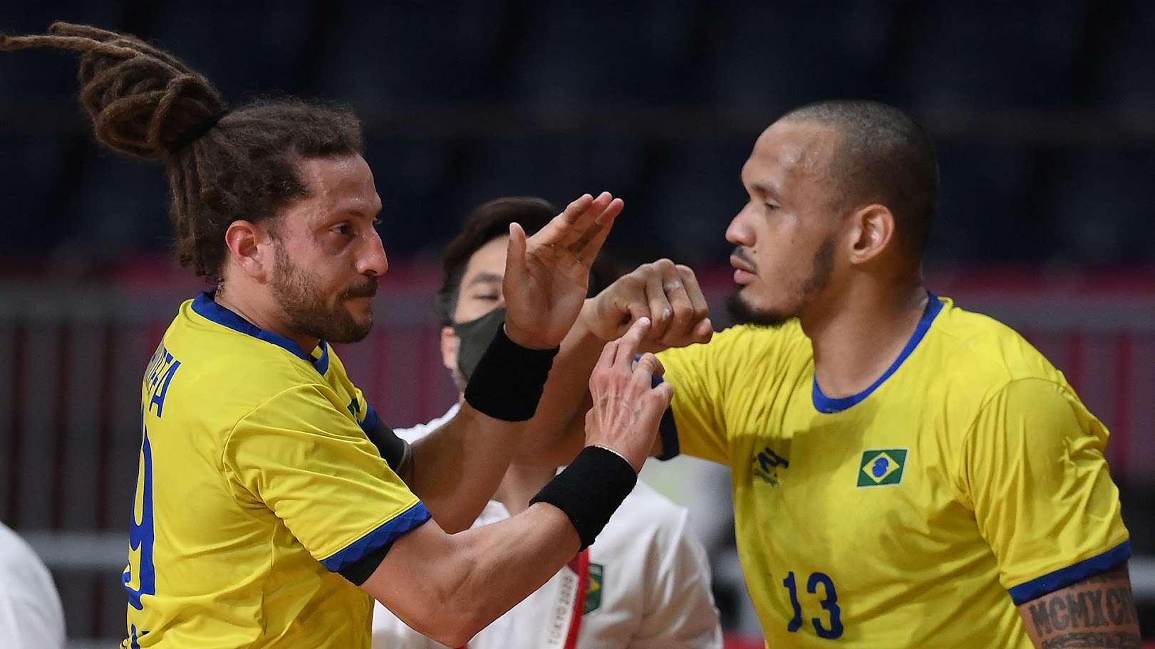 Chiuffa e Rogério Moraes, Handebol Masculino, Brasil