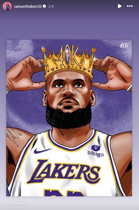 Sam Kerr LeBron James