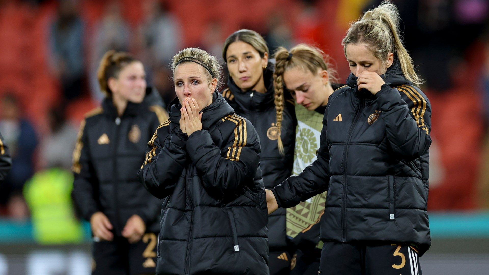 Germany players disappointed World Cup 2023
