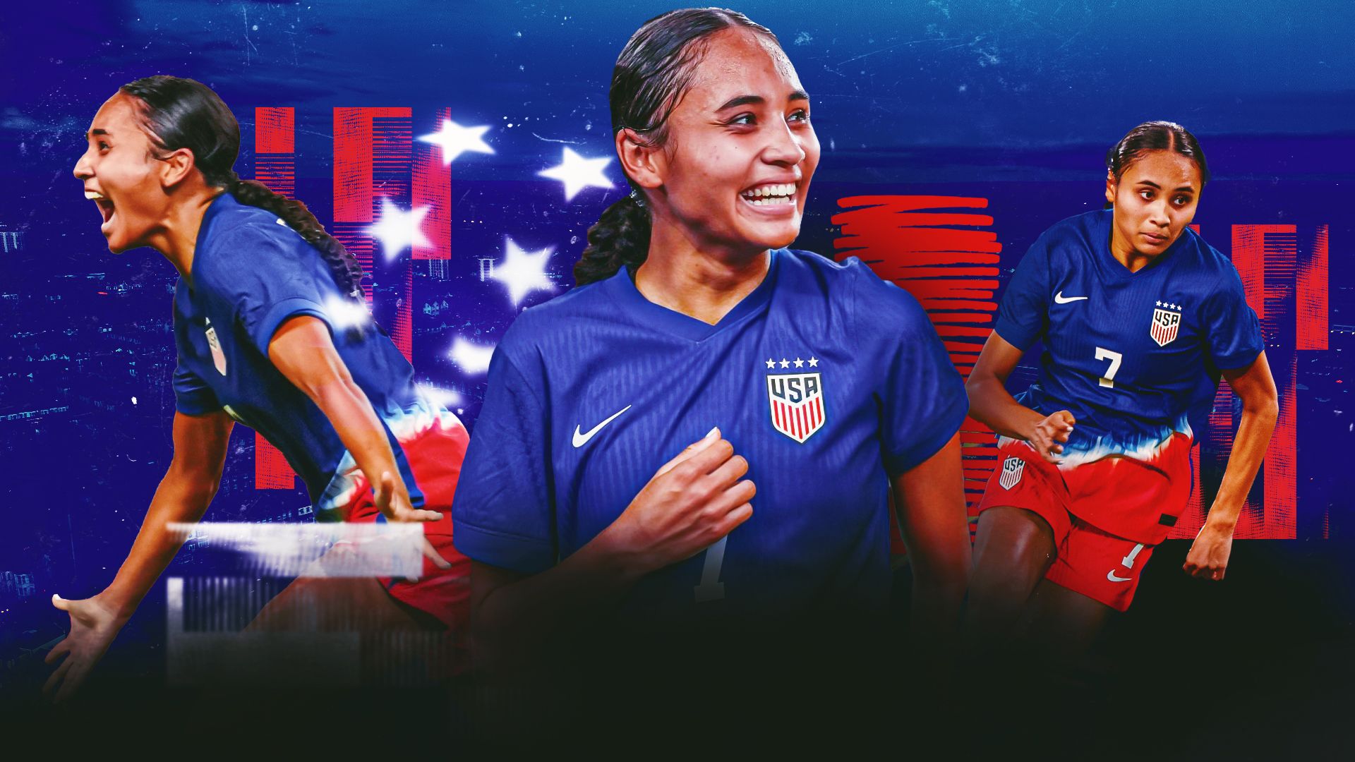 ‘Here for a reason’ – Alyssa Thompson re-introduces herself to USWNT as teenager shows why she should be in Emma Hayes’ plans