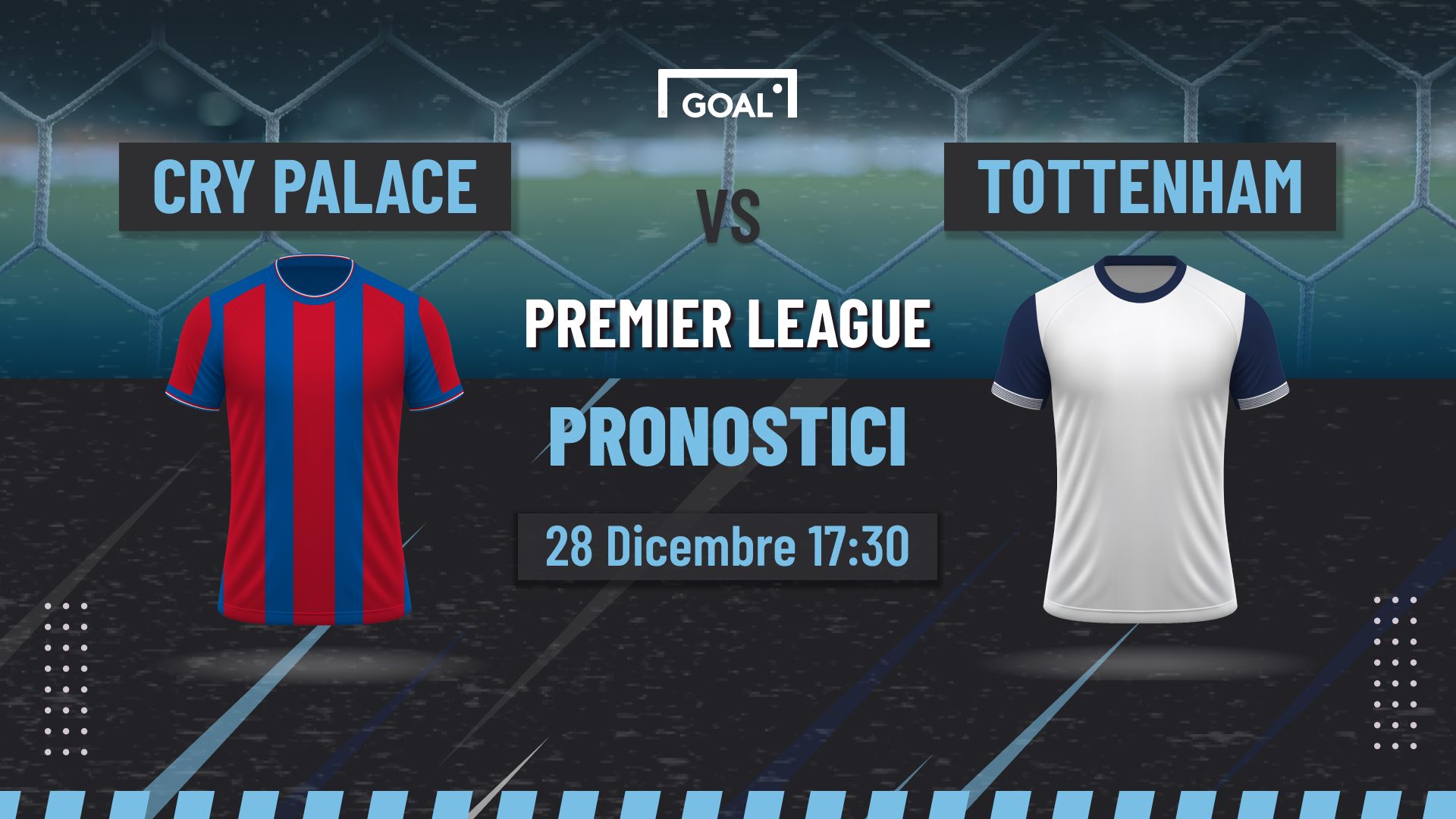 Pronostici Crystal Palace - Tottenham