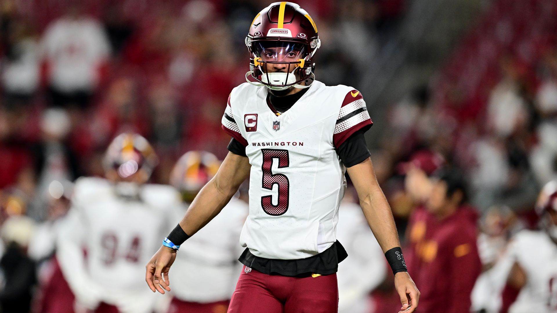 Jayden Daniels QB Washington Commanders vs Tampa Bay Bucaneers