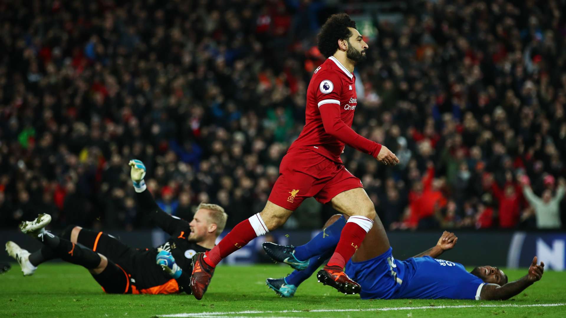 Mohamed Salah Liverpool Leicester City
