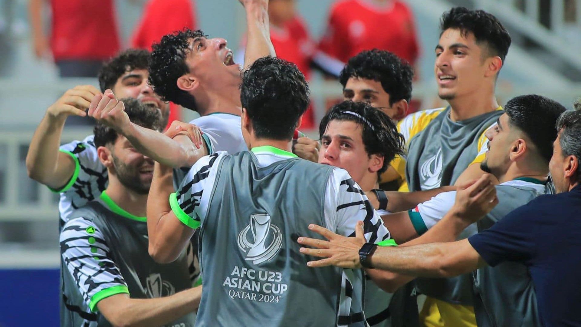 Selebrasi Irak versus Indonesia U-23 03052024