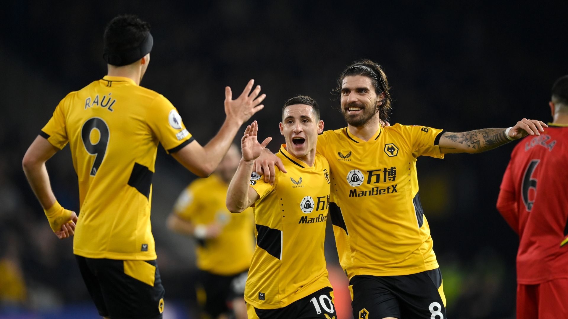 Raúl Jiménez Wolves vs Watford