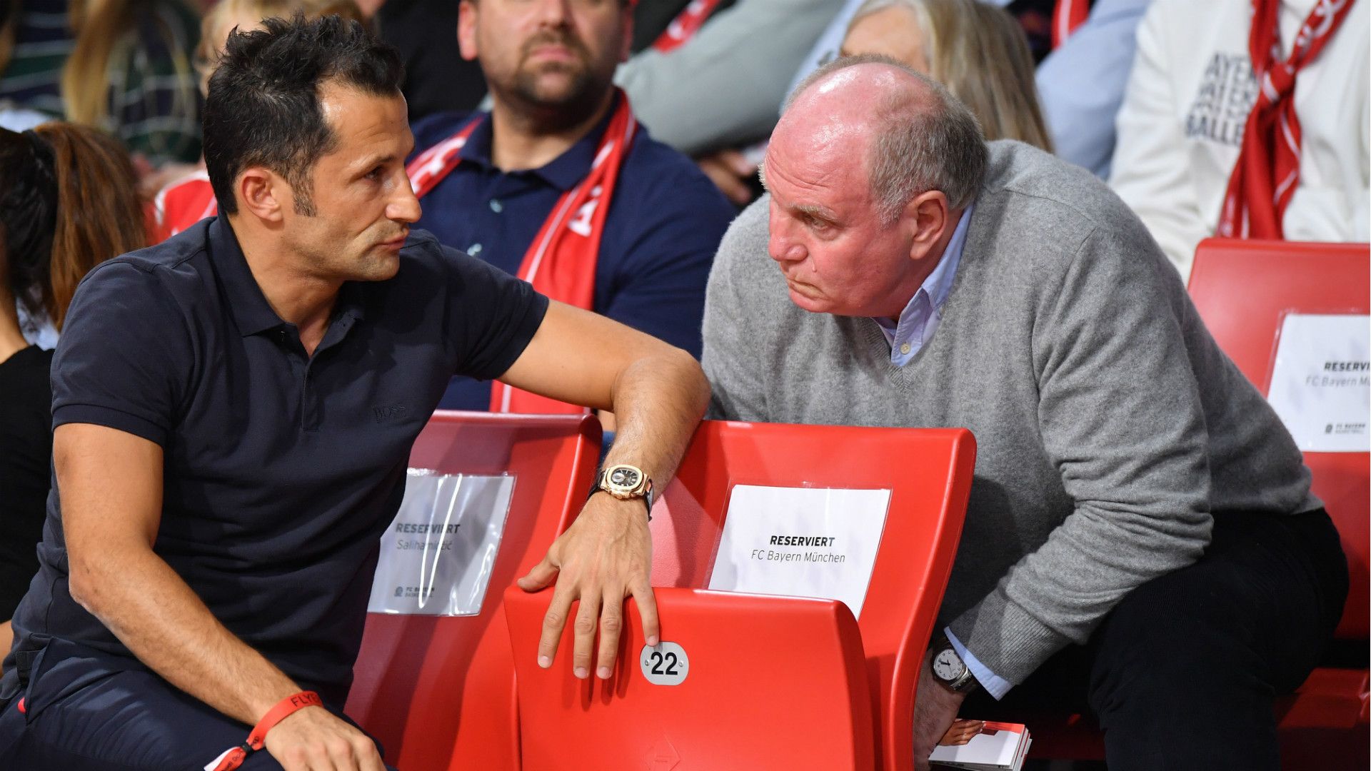 Hasan Salihamidzic Uli Hoeness Bayern Munchen 2018