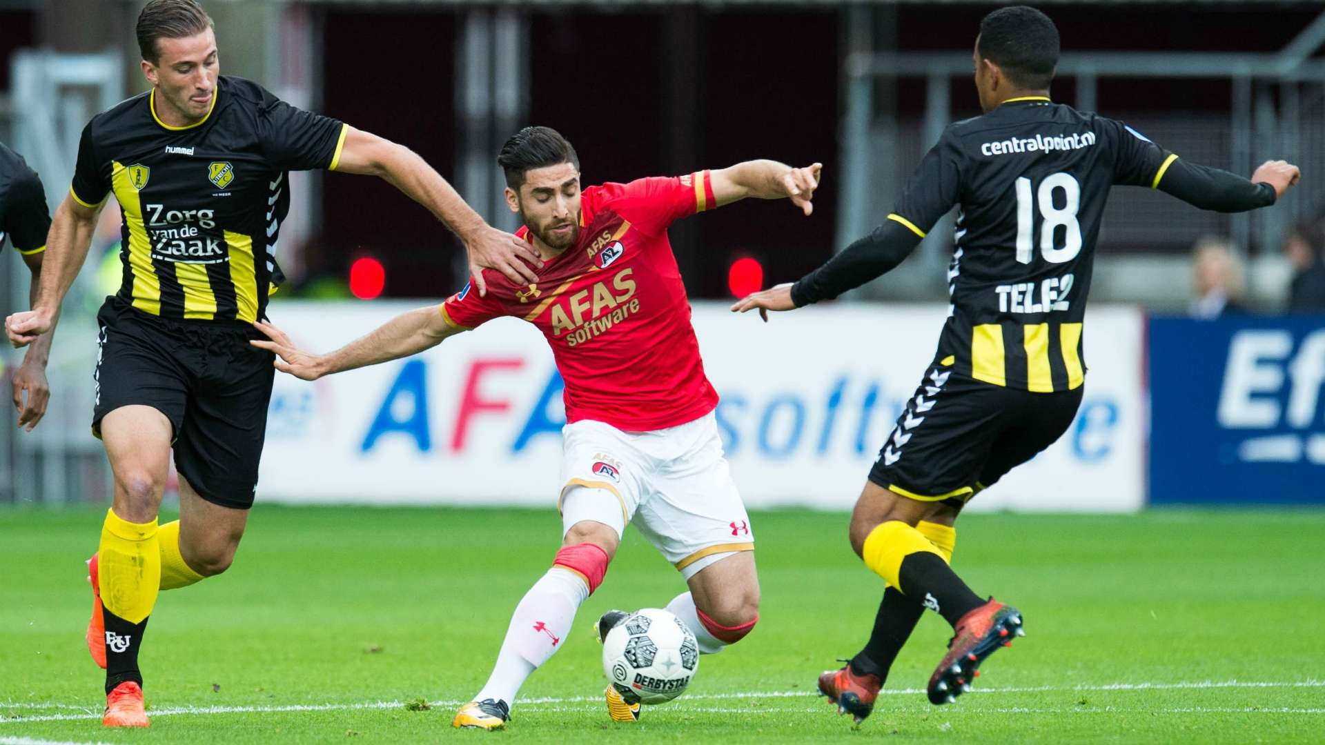 Alireza Jahanbakhsh, AZ - FC Utrecht, Eredivisie, 22102017